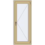 ALU STANDARD 72 570x1420 mm
