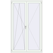 KORSA OPTIMUM REHAU EURO 70 1200x2000 mm