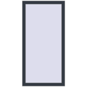 KORSA ENERGY-SAVING REHAU SYNEGO MD 700x1250 mm ANTHRACITE_GREY_STRUKTURAL two-sided