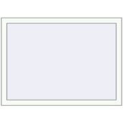 Tilt-and-Turn 1070x800 mm REHAU OPTIMUM EURO-DESIGN 70 RAL 9016 Traffic white two-sided