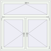 REHAU Euro-Design 60 1500x1500 mm