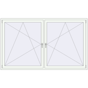 Tilt-and-Turn 2270x1350 mm KORSA ENERGY-SAVING REHAU SYNEGO MD