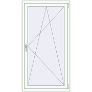 KORSA BRILLANT DESIGN 850x1600 mm