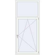 Tilt-and-Turn 930x2100 mm KORSA ENERGY-SAVING REHAU SYNEGO MD