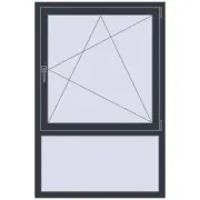KORSA ENERGY-SAVING REHAU SYNEGO MD 1000x1500 mm