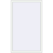 Вікна 1000x1650 мм REHAU SYNEGO MD RAL 9016 Traffic white з двох сторін