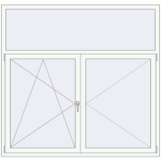 KORSA OPTIMUM REHAU EURO 70 1820x1750 mm