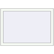 KORSA OPTIMUM REHAU EURO 70 1030x730 mm RAL 9016 Traffic white two-sided