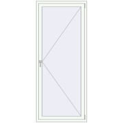 REHAU Euro-Design 60 900x2150 mm
