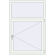 REHAU Euro-Design 60 1000x1500 mm