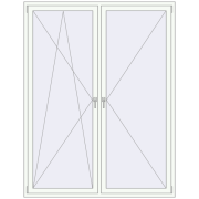 Tilt-and-Turn 1700x2200 mm KORSA ENERGY-SAVING REHAU SYNEGO MD