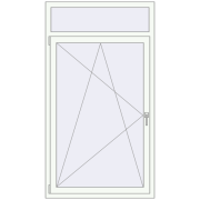 KORSA BRILLANT DESIGN 1000x1800 mm