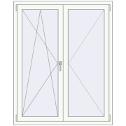 REHAU Euro-Design 60 1200x1500 mm