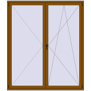 KORSA ENERGY-SAVING REHAU SYNEGO MD 1800x2100 mm