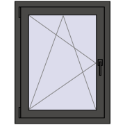 Tilt-and-Turn 700x900 mm KORSA ENERGY-SAVING REHAU SYNEGO MD