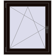Tilt-and-Turn 810x920 mm KORSA OPTIMUM REHAU EURO 70