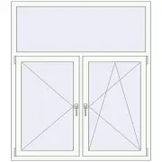 OPTIMUM REHAU EURO 70 1400x1600 mm