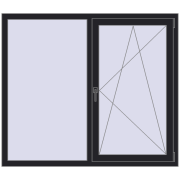 KORSA OPTIMUM REHAU EURO 70 1500x1300 mm