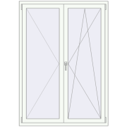 KORSA OPTIMUM REHAU EURO 70 1250x1750 mm