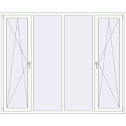 KORSA ENERGY-SAVING REHAU SYNEGO MD 2200x1800 mm