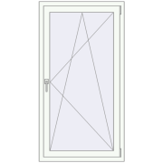 REHAU EURO70 800x1500 mm
