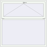 KORSA OPTIMUM REHAU EURO 70 1500x1500 mm