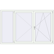 KORSA OPTIMUM REHAU EURO 70 2080x1330 mm