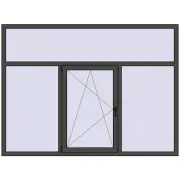 ENERGY-SAVING REHAU SYNEGO MD 2150x1600 mm