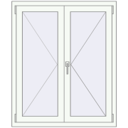REHAU Euro 70 1000x1200 mm