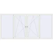 ENERGY-SAVING REHAU SYNEGO MD 3360x1620 mm