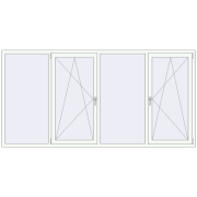 KORSA OPTIMUM REHAU EURO 70 2800x1400 mm