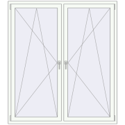 Tilt-and-Turn 1600x1800 mm KORSA OPTIMUM REHAU EURO 70