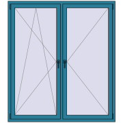 REHAU  BRILLANT 1600x1800 mm