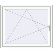 Tilt-and-Turn 1150x970 mm KORSA OPTIMUM REHAU EURO 70