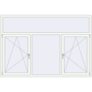 KORSA OPTIMUM REHAU EURO 70 2200x1500 mm