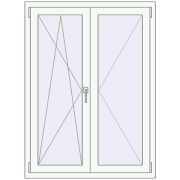 KORSA OPTIMUM REHAU EURO 70 1000x1350 mm