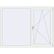 KORSA OPTIMUM REHAU EURO 70 1800x1370 mm