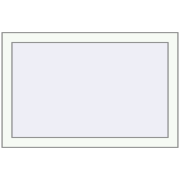 REHAU OPTIMUM EURO-DESIGN 70 880x590 mm RAL 9016 Traffic white two-sided