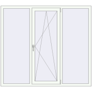 KORSA OPTIMUM REHAU EURO 70 1750x1560 mm