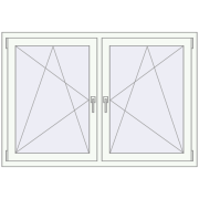 KORSA OPTIMUM REHAU EURO 70 1450x1000 mm