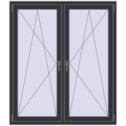Вікна 1300x1500 мм REHAU Brillant-Design