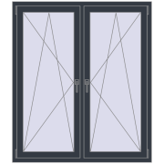 KORSA ENERGY-SAVING REHAU SYNEGO MD 1300x1500 mm