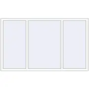 ENERGY-SAVING REHAU SYNEGO MD 2000x1200 mm
