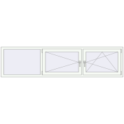 REHAU Brillant 2460x610 mm