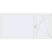 REHAU ARTEVO 2360x1180 mm
