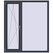 KORSA ENERGY-SAVING REHAU SYNEGO MD 1300x1500 mm