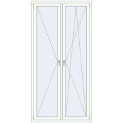 KORSA BRILLANT DESIGN 1180x2390 mm
