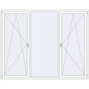 KORSA OPTIMUM REHAU EURO 70 2400x1900 mm