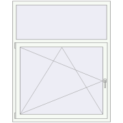 KORSA OPTIMUM REHAU EURO 70 1300x1600 mm