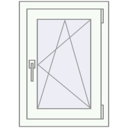 Tilt-and-Turn 500x700 mm KORSA OPTIMUM REHAU EURO 70